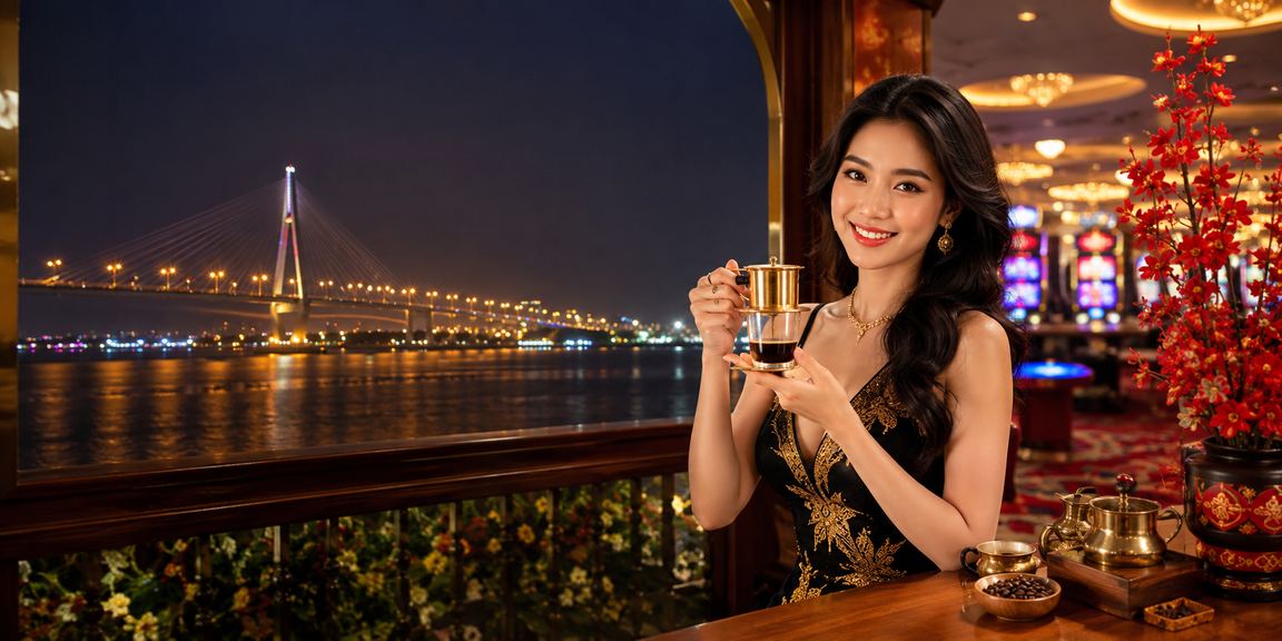 Thành viên VIP nhâm nhi cà phê và tham gia casino trực tuyến tại Cần Thơ