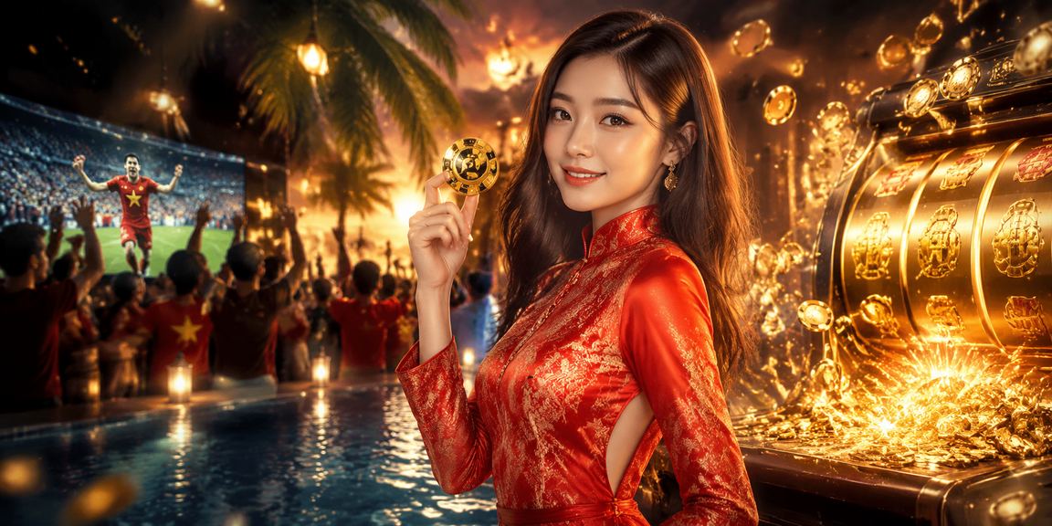 Máy đánh bài slots với chủ đề áo dài Hà Nội